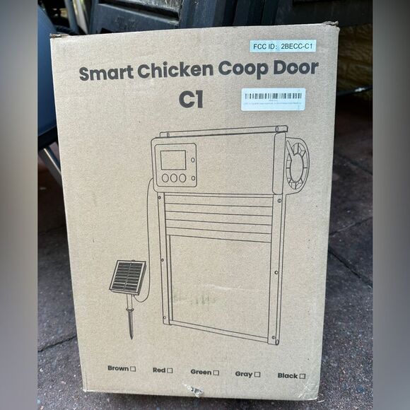 Automatic Chicken Coop Door with LCD Display - Picture 7 of 8